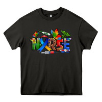 Asphalt autism nurse Heavy Core Tee - Zillion Design Studio