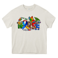 Cream autism nurse Heavy Core Tee - Zillion Design Studio