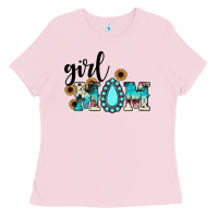 Bubblegum Pink girl mom Ladies Tee - JahusDesignShop
