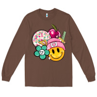 Chestnut smiley face and school elementary Long Sleeve Tee - MaliasSmallBusiness