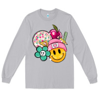 Moon Dust smiley face and school elementary Long Sleeve Tee - MaliasSmallBusiness