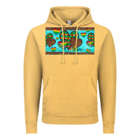 Vintage Mustard western hearts autism cup Vintage Hoodie - Artiststas