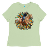 Matcha sunflower rodeo Ladies Tee - RanaPortraitStore