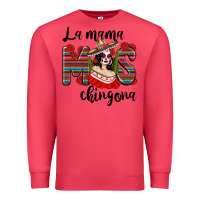 Cardinal La Mama Mos Chingona Premium Sweatshirt - texasbilliewilder