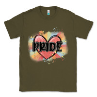 Army Green pride Classic Tee - MaliasSmallBusiness