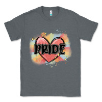 Charcoal Heather pride Classic Tee - MaliasSmallBusiness