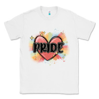 White pride Classic Tee - MaliasSmallBusiness