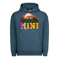 Pigment Midnight Navy baseball mini Urban Hoodie - OliviaCreatesArt