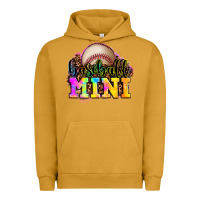 Pigment Peanut Butter baseball mini Urban Hoodie - OliviaCreatesArt