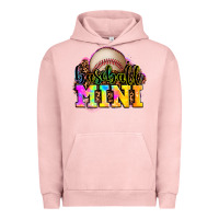 Pigment Salmon baseball mini Urban Hoodie - OliviaCreatesArt