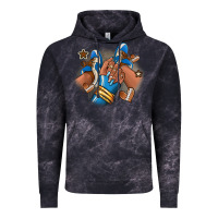 Cloud Black Football afro girl sneakers Vintage Hoodie - RanaPortraitStore