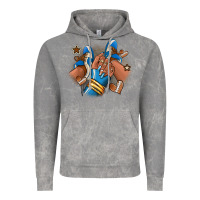 Cloud Rock Football afro girl sneakers Vintage Hoodie - RanaPortraitStore
