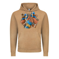 Vintage Camel Football afro girl sneakers Vintage Hoodie - RanaPortraitStore