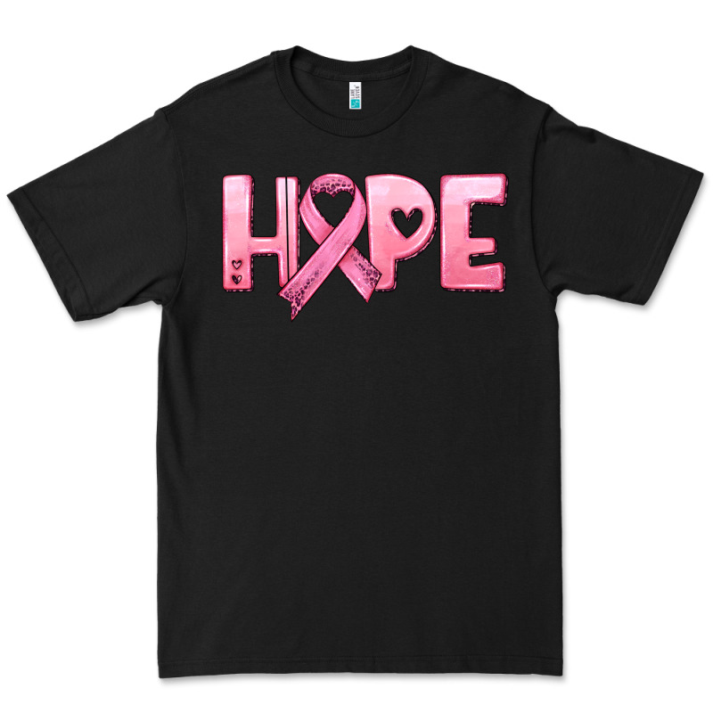 Hope And Pink Ribbon Premium Tee by HRA Design Shop | Teevron