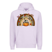 Lilac Fall rainbow pumpkin Premium Hoodie - NancyCooperArtShop
