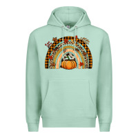 Seafoam Fall rainbow pumpkin Premium Hoodie - NancyCooperArtShop