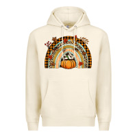 Tofu Fall rainbow pumpkin Premium Hoodie - NancyCooperArtShop