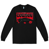 Black cowboy kisses Long Sleeve Tee - MaliasSmallBusiness