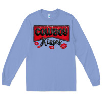Colony Blue cowboy kisses Long Sleeve Tee - MaliasSmallBusiness