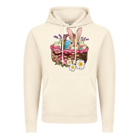 Vintage Artic easter bunny and basket Vintage Hoodie - AdoDesignShop