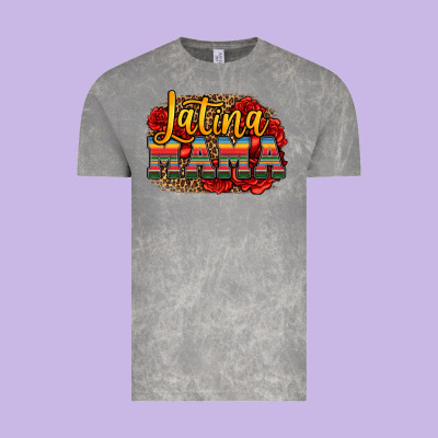 Latina Mama Vintage Tee Designed By Jasminsmagicworld