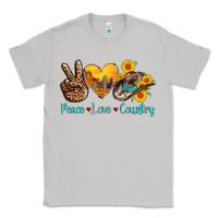 Moon Dust peace love country cowhide cowboy hat Classic Tee - AdoDesignShop