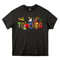 Asphalt autism teacher Heavy Core Tee - Zillion Design Studio