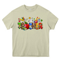 Mossy autism teacher Heavy Core Tee - Zillion Design Studio