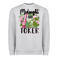 Midnight Toker Heavyweight Sweatshirt | Teevron