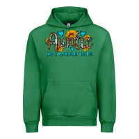 Emerald auntie like a mom only cooler Urban Hoodie - OliviaCreatesArt