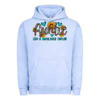 Pigment Grape Ice auntie like a mom only cooler Urban Hoodie - OliviaCreatesArt