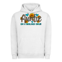 Pigment Lunar Rock auntie like a mom only cooler Urban Hoodie - OliviaCreatesArt