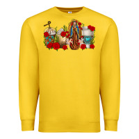 Lemon Lady of Guadalupe Coffee Cups Premium Sweatshirt - texasbilliewilder