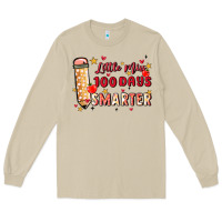 Mushroom little miss 100 days smarter Long Sleeve Tee - MaliasSmallBusiness