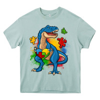 Arona autism trex Heavy Core Tee - Zillion Design Studio