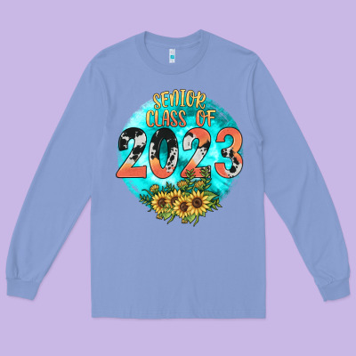 Class Of 2023 Senior Long Sleeve Tee Designed By Jahusdesignshop