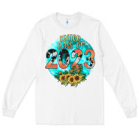 White class of 2023 senior Long Sleeve Tee - JahusDesignShop