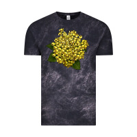 Cloud Black Oregon Grape Flower Illustrations Vintage Tee - LillyAllenDesigns