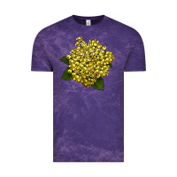 Cloud Purple Oregon Grape Flower Illustrations Vintage Tee - LillyAllenDesigns