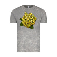 Cloud Rock Oregon Grape Flower Illustrations Vintage Tee - LillyAllenDesigns