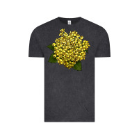 Vintage Black Oregon Grape Flower Illustrations Vintage Tee - LillyAllenDesigns