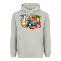 Moon Dust summer gnomies truck Heavyweight Hoodie - NancyCooperArtShop