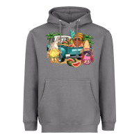 Storm summer gnomies truck Heavyweight Hoodie - NancyCooperArtShop