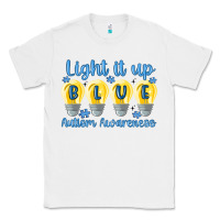 White light it up Classic Tee - MaliasSmallBusiness
