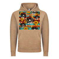 Vintage Coffee western german shorthaired pointer Vintage Hoodie - Artiststas