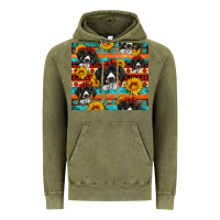 Vintage Olive western german shorthaired pointer Vintage Hoodie - Artiststas