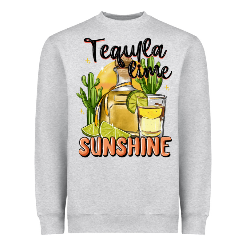 Tequila Lime Sunshine Heavyweight Sweatshirt by MaliasSmallBusiness | Teevron