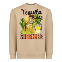 Mushroom tequila lime sunshine Heavyweight Sweatshirt - MaliasSmallBusiness