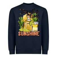 Navy tequila lime sunshine Heavyweight Sweatshirt - MaliasSmallBusiness