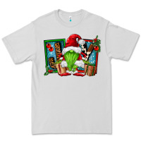 Dove Grey joy green gnomes Premium Tee - FaDigitalArtStudio